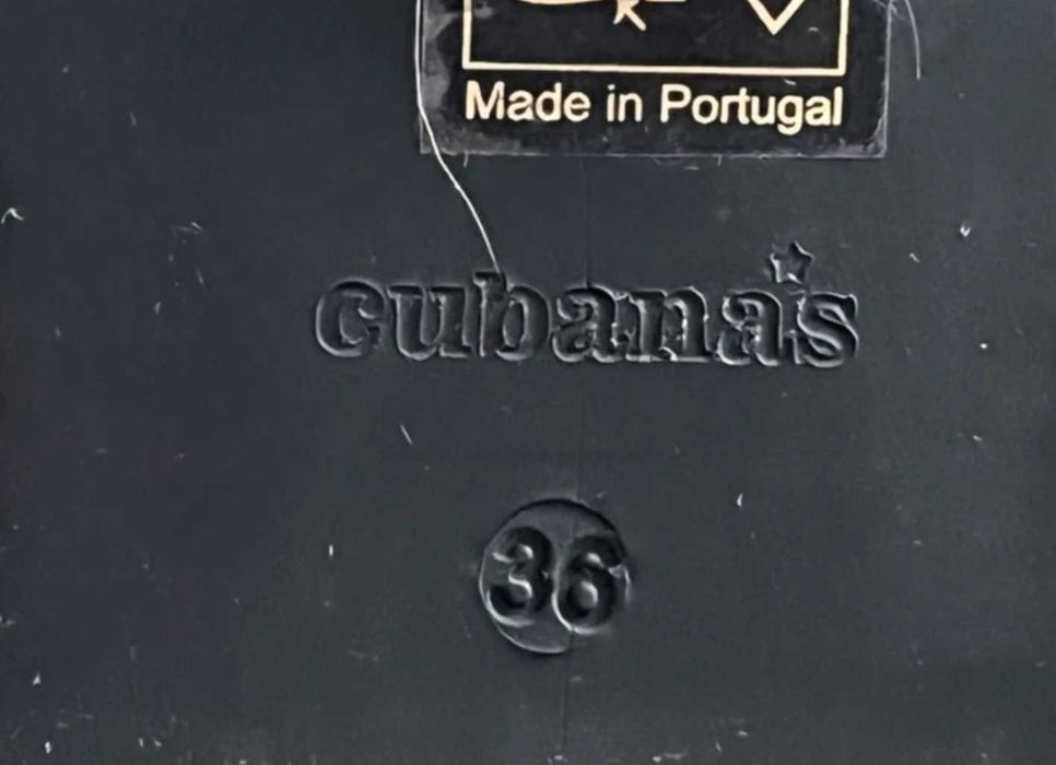 Botins Cubanas tamanho 36