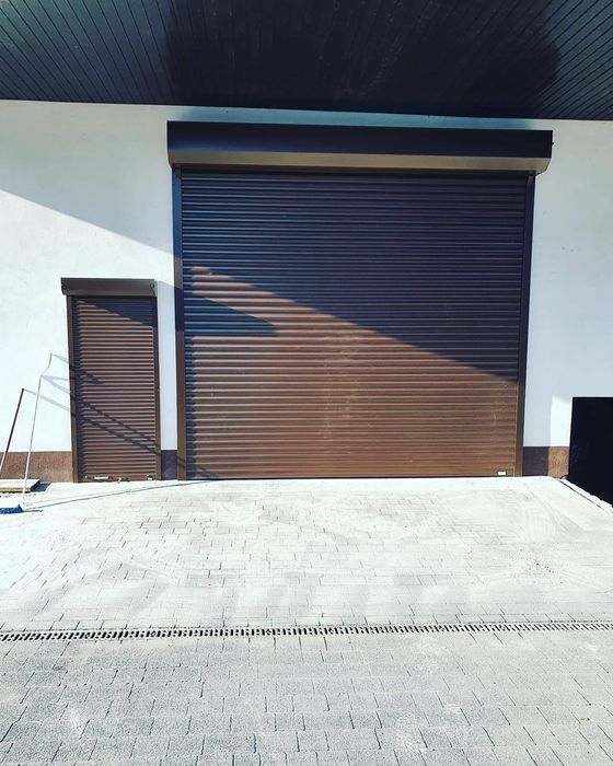 Brama Garażowa Rolowana Drzwi do Garażu Aluminiowe - DopasujRolety.pl