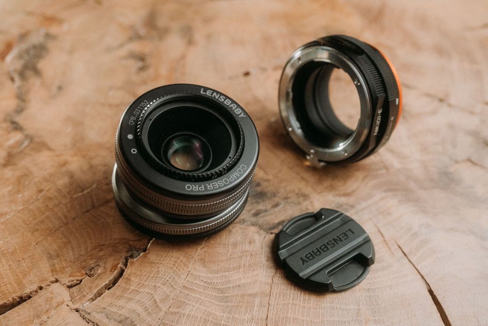 Lensbaby composer pro c/ sweet 35 para Nikon C/adaptador Sony
