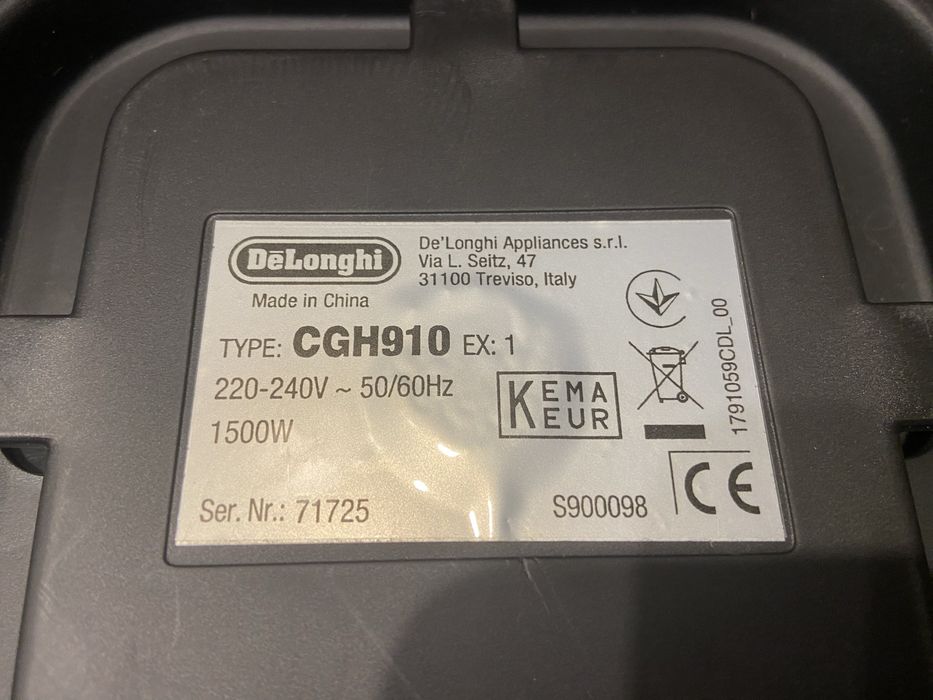 Електрогриль DeLonghi