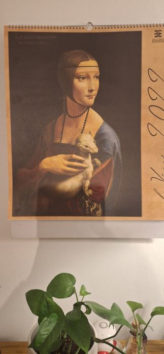 Reprodukcje Leonardo da Vinci - kalendarz 2022