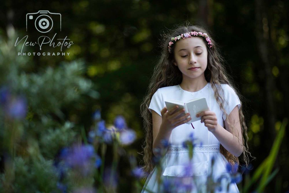 Sesja fotograficzna komunijna