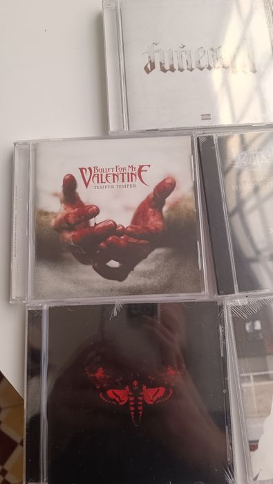 Cds selados, Aerosmith, foo fighters, lil Wayne, jay-z e outros