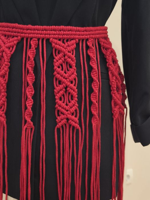 Припинда пояс макраме