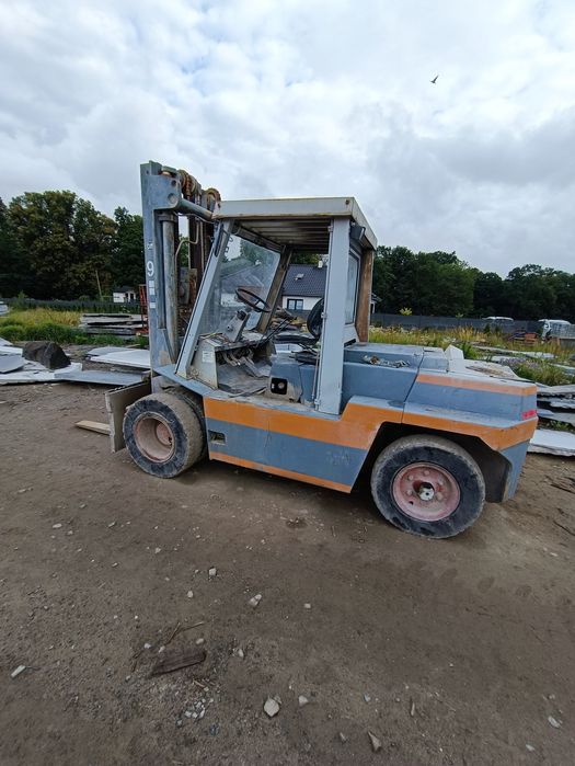 Wózek widłowy widlak rak 7t