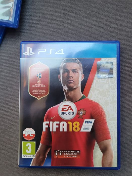 Gra FIFA 18 na ps4.