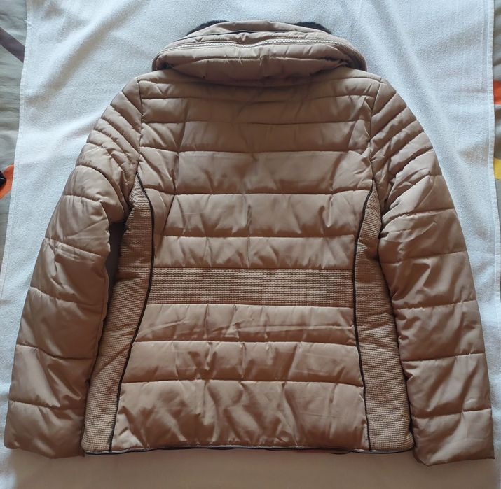 Casaco Alcochoado Bege Escuro, T40