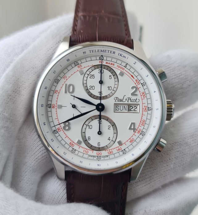 Чоловічий годинник Paul Picot Gentleman 43mm P2004.SG.1413 Mechanical