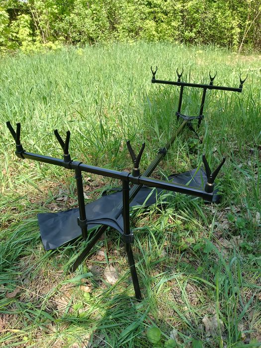 Підставка коропова алюмінієвий род под на 4 вудилища