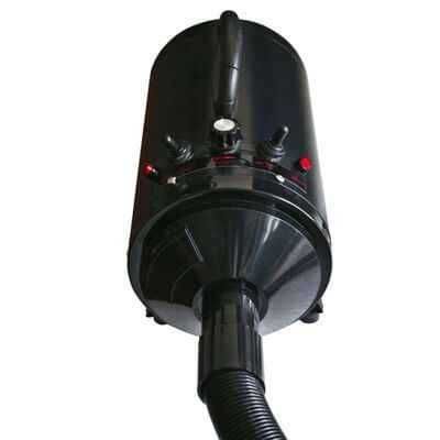 NOVO - Secador cães/gatos com 3 bicos 2400 W preto