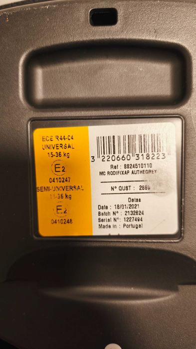 Cadeira Auto MaxiCosi