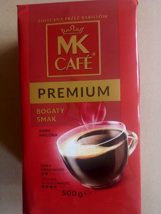 Kawa mielona MK CAFE Premium 500gram x 5 opakowań