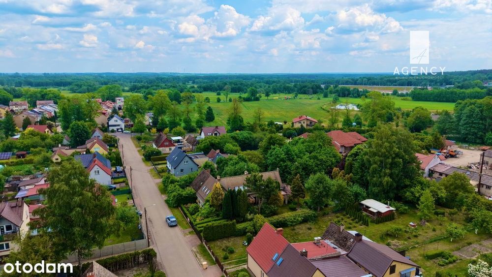 Przestronny dom z pięknym ogrodem, działka 1200m2 – Sławno, ODW