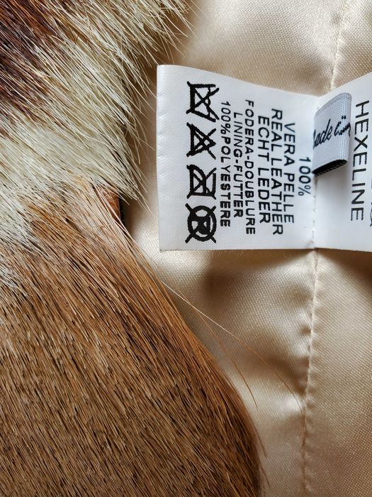 Futro,marynarka Hexeline Gazela Lucchese Pelle rozmiar 36