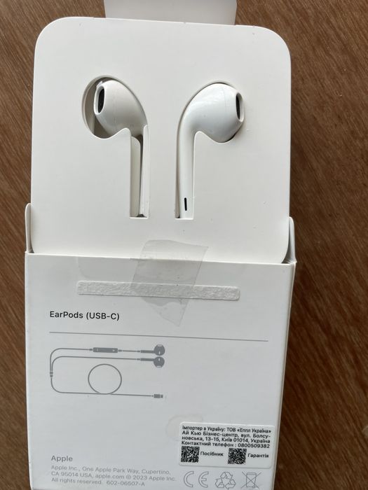 EarPods type-c на гарантії