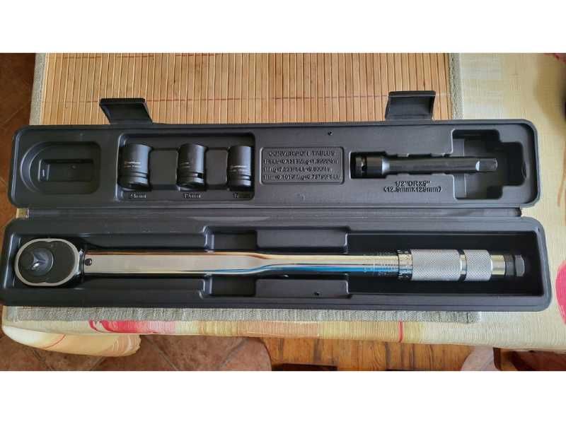 Klucz dynamometryczny MAPOWER 1/2'' 28-210Nm z certyfi kalibracji NOWY