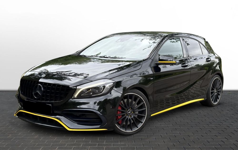 Mercedes-Benz Klasa A Mercedes-AMG A 45 S 4MATIC fotele Recaro/wydech RCP/krajowy/bezwypadek