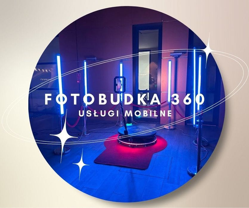 Fotobudka 360/ Fotobudka Tradycyjna/ FOTOBOX/ Ciężki Dym