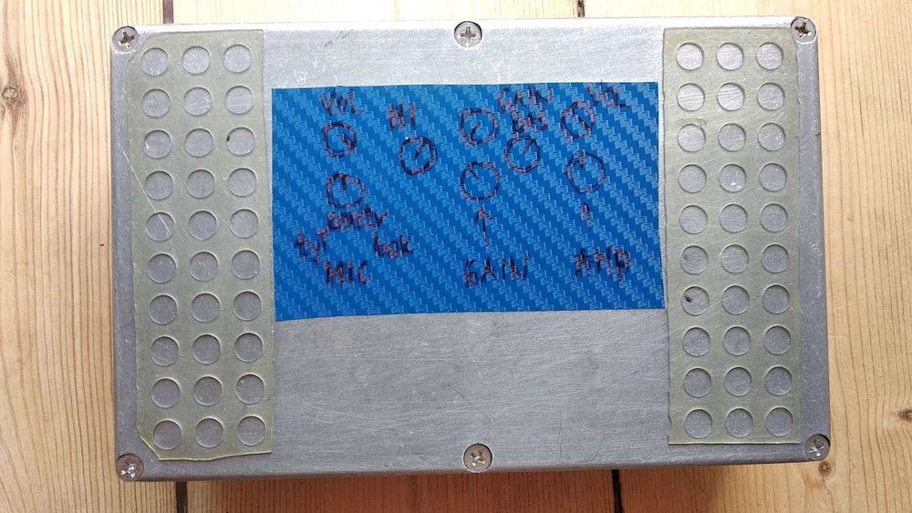 SansAmp GT2 clone STEREO, analogowy symulator wzmacniaczy