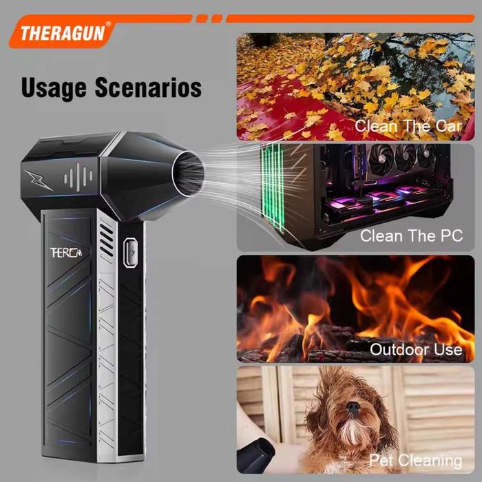 Турбо вентилятор THERAGUN X3Ultra  Turbo Jet Fan 180000RPM