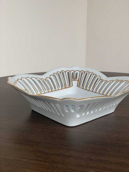 Италійська порцелянова ваза для фруктів та солодощів