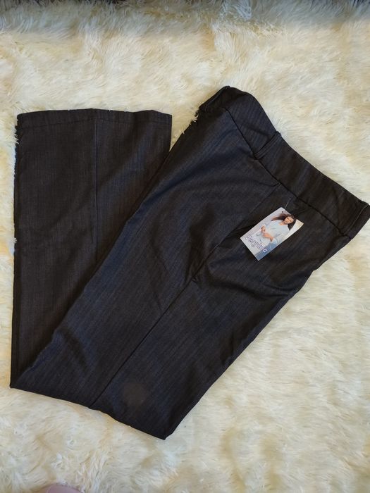 Чорні теплі штани. Чорні класичні штани 52 розмір XXL