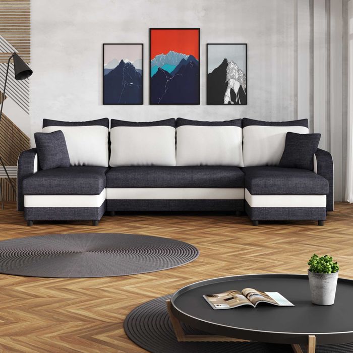 Narożnik  rozkładany funkcja spania Poduszki Materac dostawa za DARMO