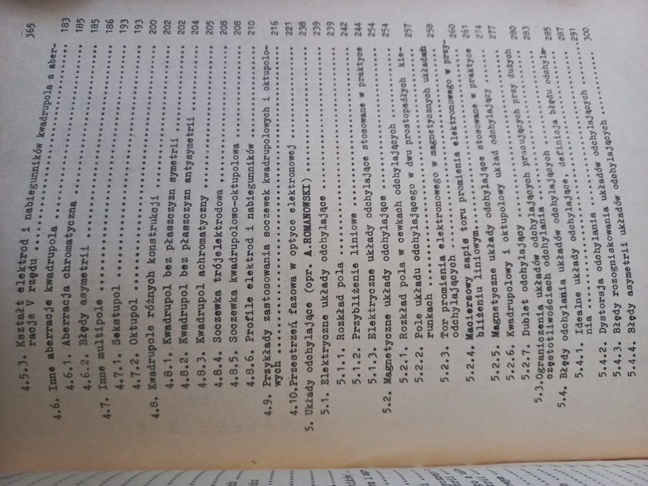 Optyka elektronowa, politechnika wrocławska