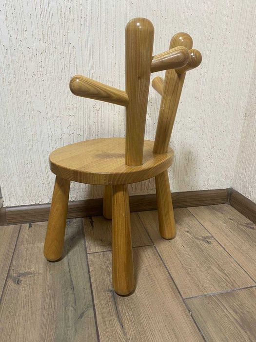 Дитячий дерев’яний стільчик IKEA