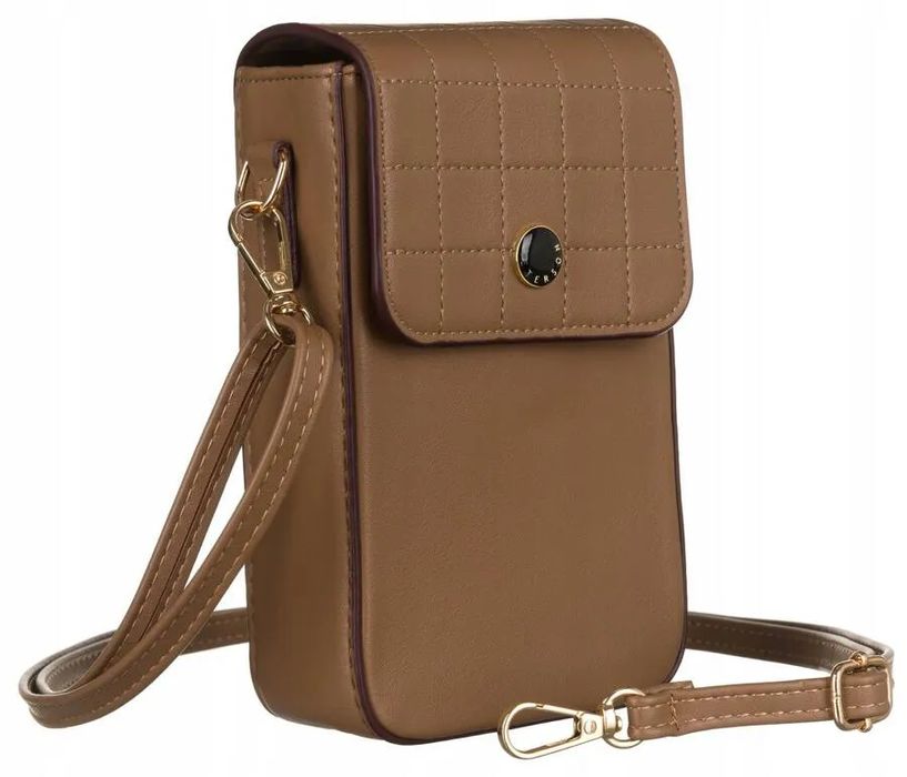 mała listonoszka damska ze skóry ekologicznej — peterson