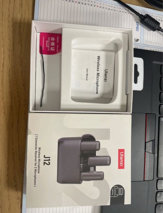 Bezprzewodowe mikrofony Ulanzi (Lightning – do iPhone)