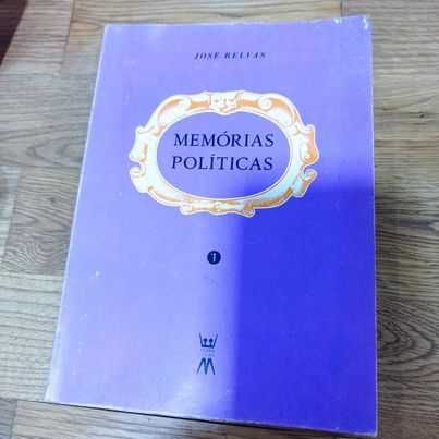 vendo livro memorias políticas nº 1