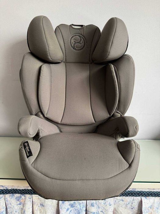 Автокрісло Cybex Solution Z-Fix Grey Група 2/3 (15-36 кг, 3-12 років)