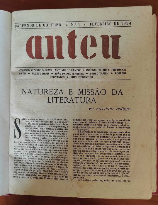 Anteu. Cadernos de Cultura