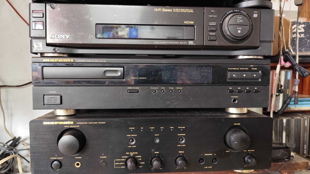 Aparelhagem Marantz - Sony