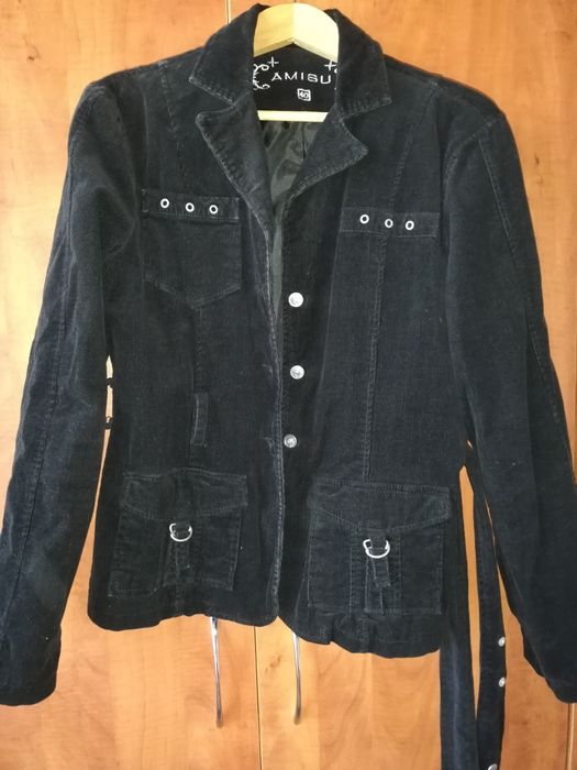 Marynarka damska, żakiet z paskiem rozmiar 40-42