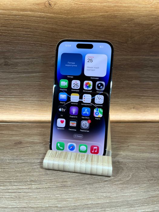 Apple iPhone 14 Pro 128 Silver!!! АКБ: 100%! З США!!! №: 3416!! Стан як новий!! Айфон купити оригінал !!