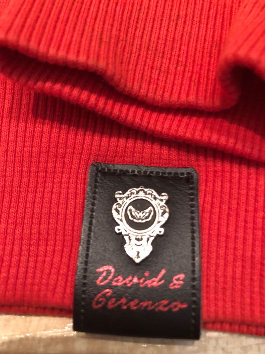 Pomarańczowa kosulka z nadrukiem