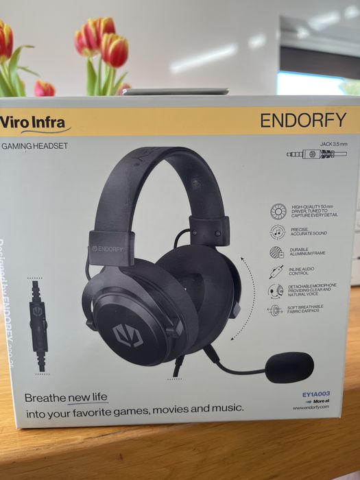 sluchawki gamingowe endorfy NOWE