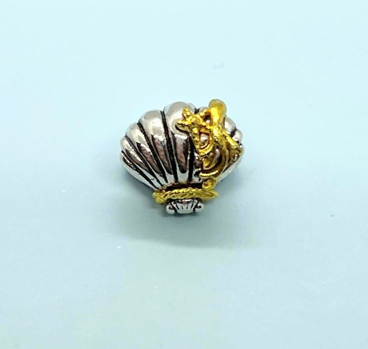Pandora charms Disney muszla Ariel S925 ALE