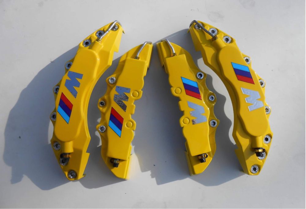 CAPAS DE TRAVÕES TAMPAS PROTEÇÃO TRAVÃO BMW M PERFORMANCE NOVAS