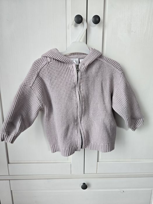 Sweterek rozpinany Zara 80