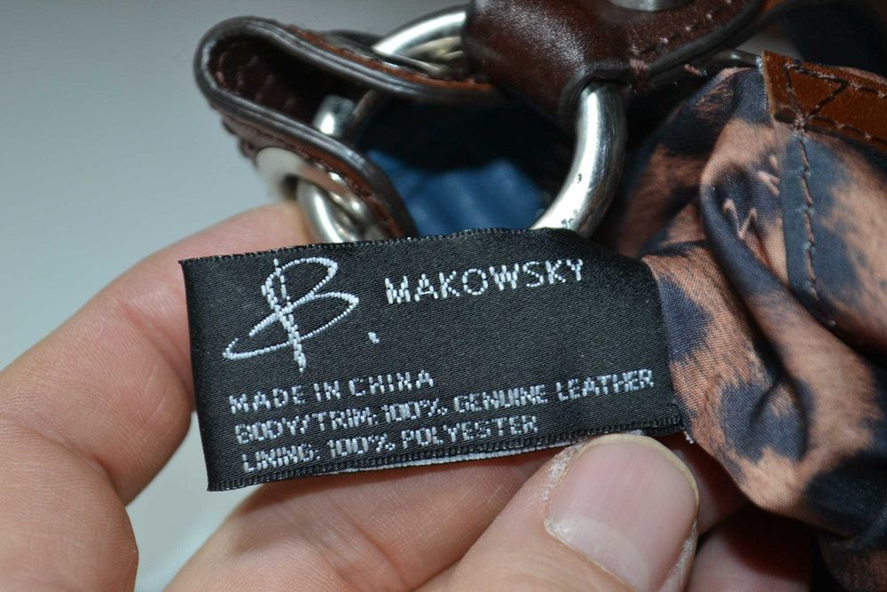 b.makowsky сумочка кожаная кросбоди на плечё оригинал сумка