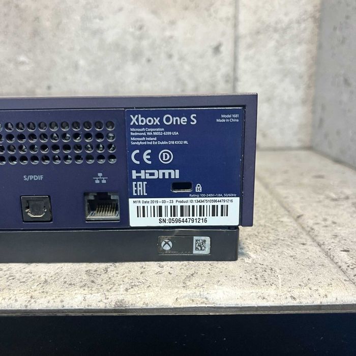 Xbox One S 1TB FORTNITE Special Edition | Fioletowa | Pad | Używana