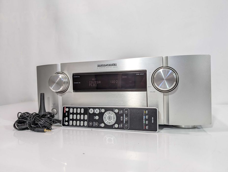 7.1 Ресивер Marantz SR 6004, має 150 Вт/канал/ HDMI/ USB/ HD Audio/ ЦАП/ DSP/ M-DAX/ Audyssey