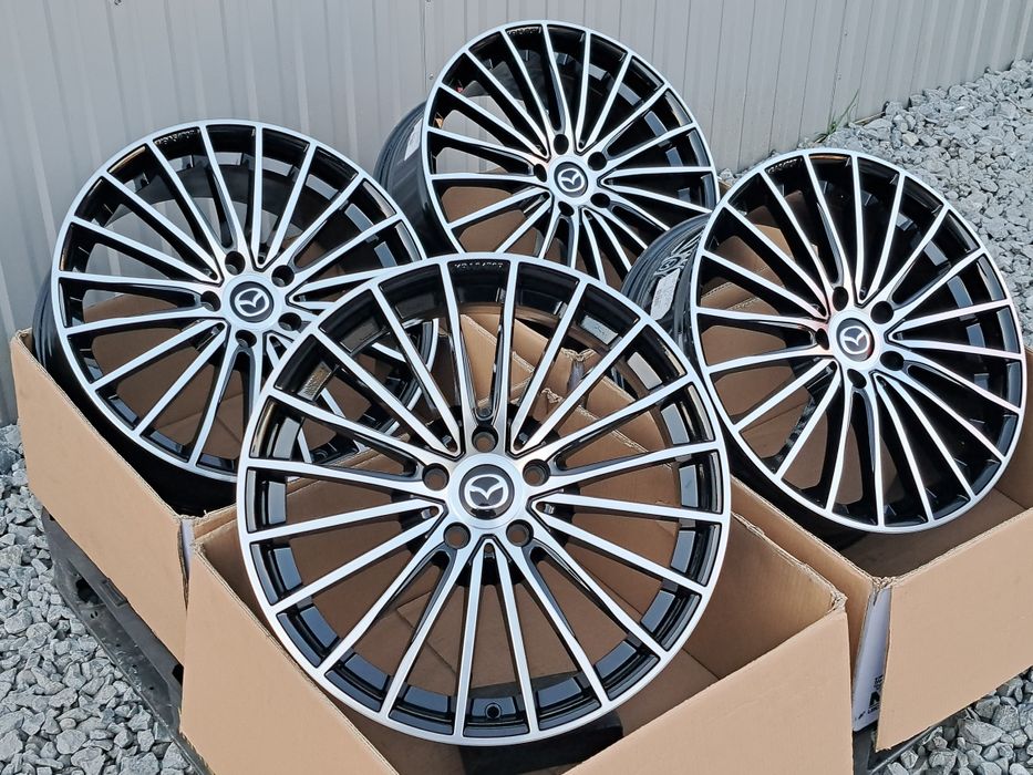 Alufelgi MAZDA 19 NOWE 5x114,3 MPV CX-3 MX-5 MX-6 INNE! CA24 CNC