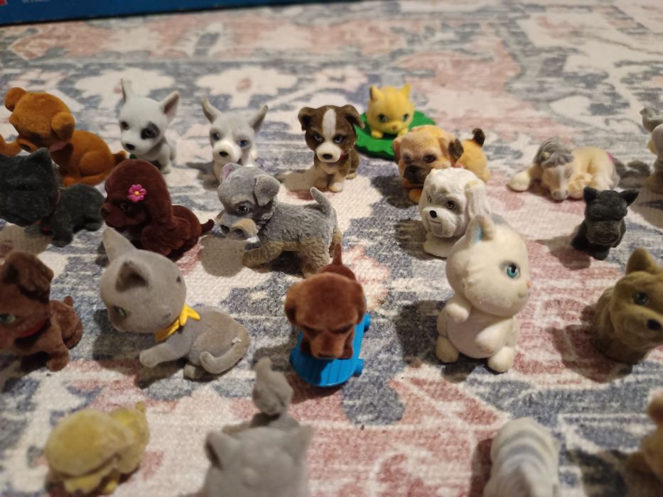 Mini figuras animais para colecionar