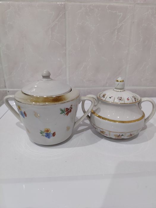 Сахарницы фарфоровые