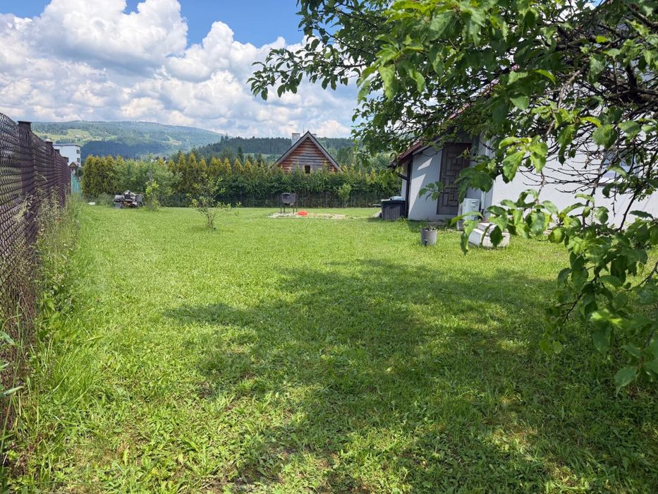 DZIAŁKA BUDOWLANA 1200 m² z domkiem 24 m² | Koniaków - Widok 4