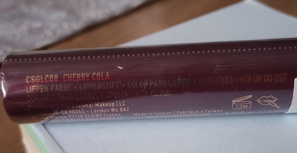 Błyszczyk NYX Candy Slick glovy Lip Color  cherry cola